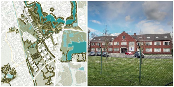 De kazerne wordt opgenomen in het nieuwe stadsdeel.