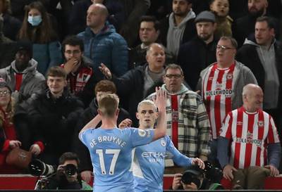 Manchester City heeft aan assist De Bruyne genoeg voor krappe zege, Citizens lopen uit in de stand