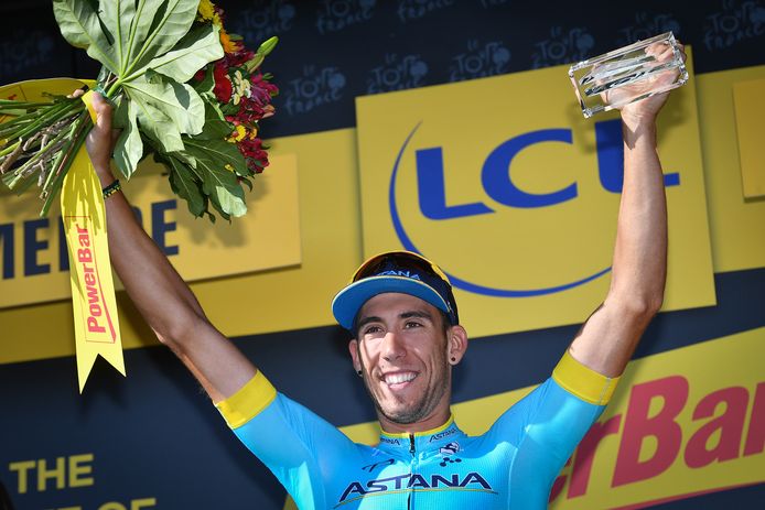 Omar Fraile won dit jaar al de 14de rit in de Tour de France.