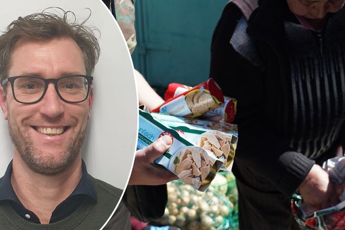 Wageninger Jouke Spriensma gebruikt zijn netwerk in Oekraïne om inwoners van getroffen gebieden te helpen