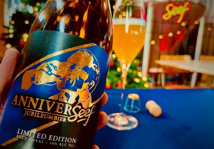 Antwerpse Brouw Campagnie van Seefbier komt met nieuw champagnebier AnniverSeef