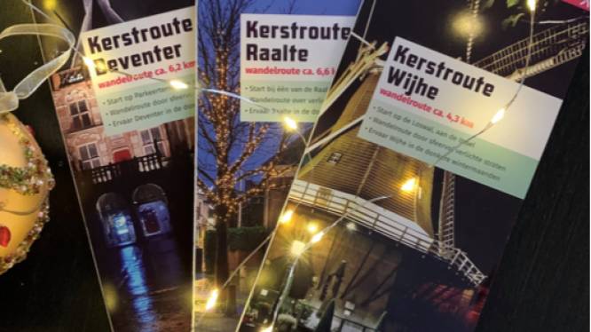 DwarsdoorSalland lanceert nieuwe kerstroutes in Deventer, Raalte en Wijhe