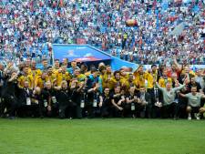 Rode Duivels geland in Brussel