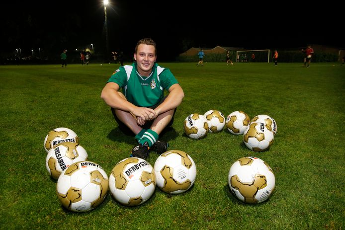 Joep Lemmen scoorde een hattrick.