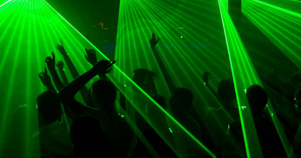 A man was stabbed to death on the dance floor of a packed techno club  abroad
