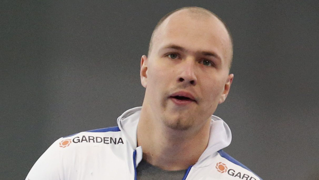 De Russische schaatser Pavel Koelizjnikov. Beeld epa
