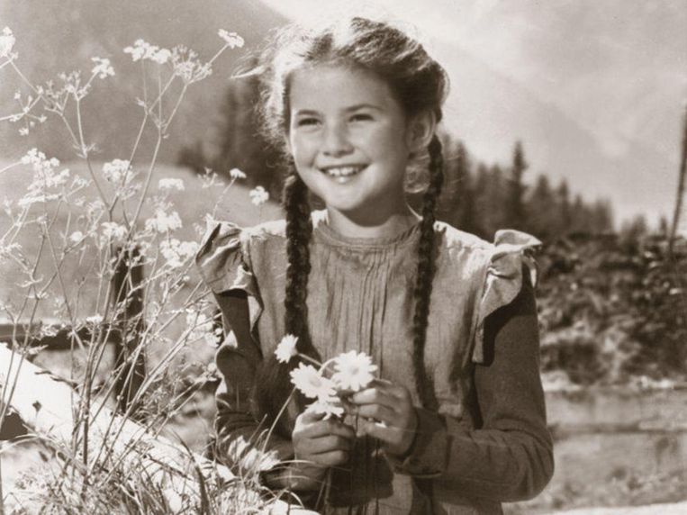 Heidi in 1952. Beeld  