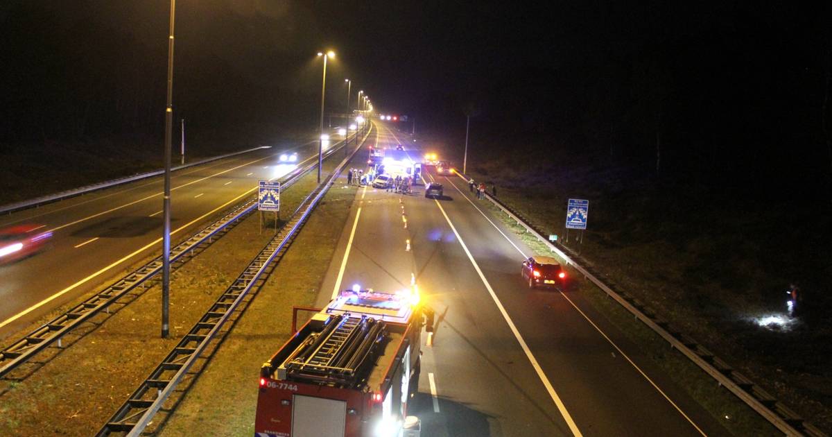 Gewonde bij aanrijding op A50 bij Loenen.