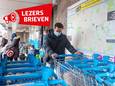 Winkelwagentjesbeleid van supermarkten, in sommige supermarkten moeten mensen namelijk weer muntjes invoeren om een wagentje te pakken