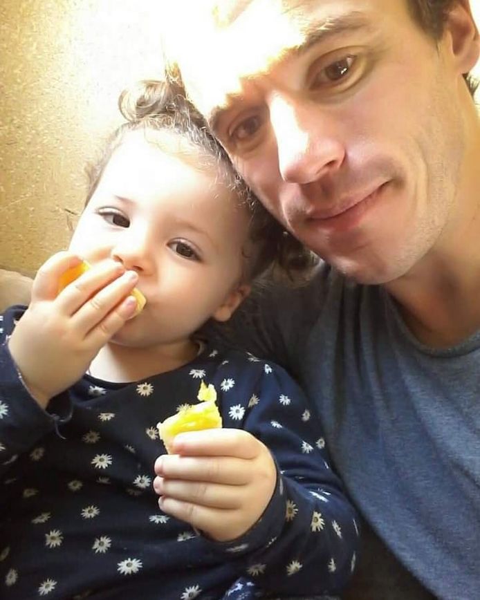 Cédric Shaurli et sa fille