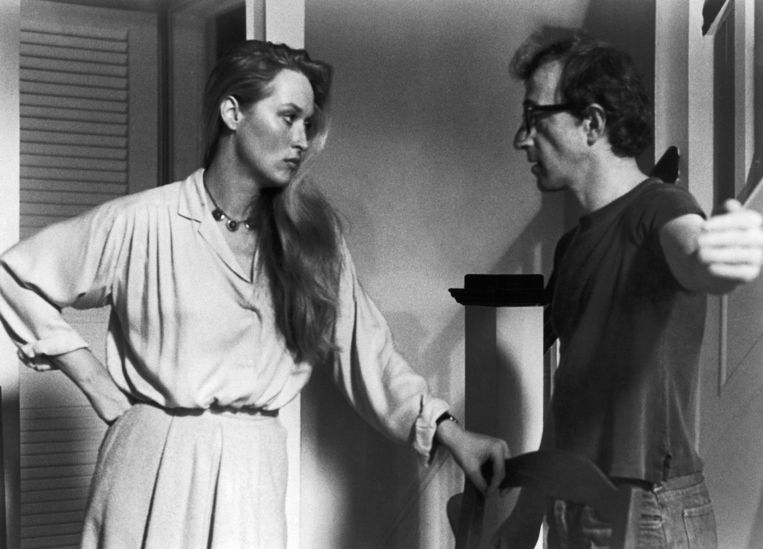 Woody Allen en Meryl Streep in de film Manhattan (1979).  Beeld Imageselect