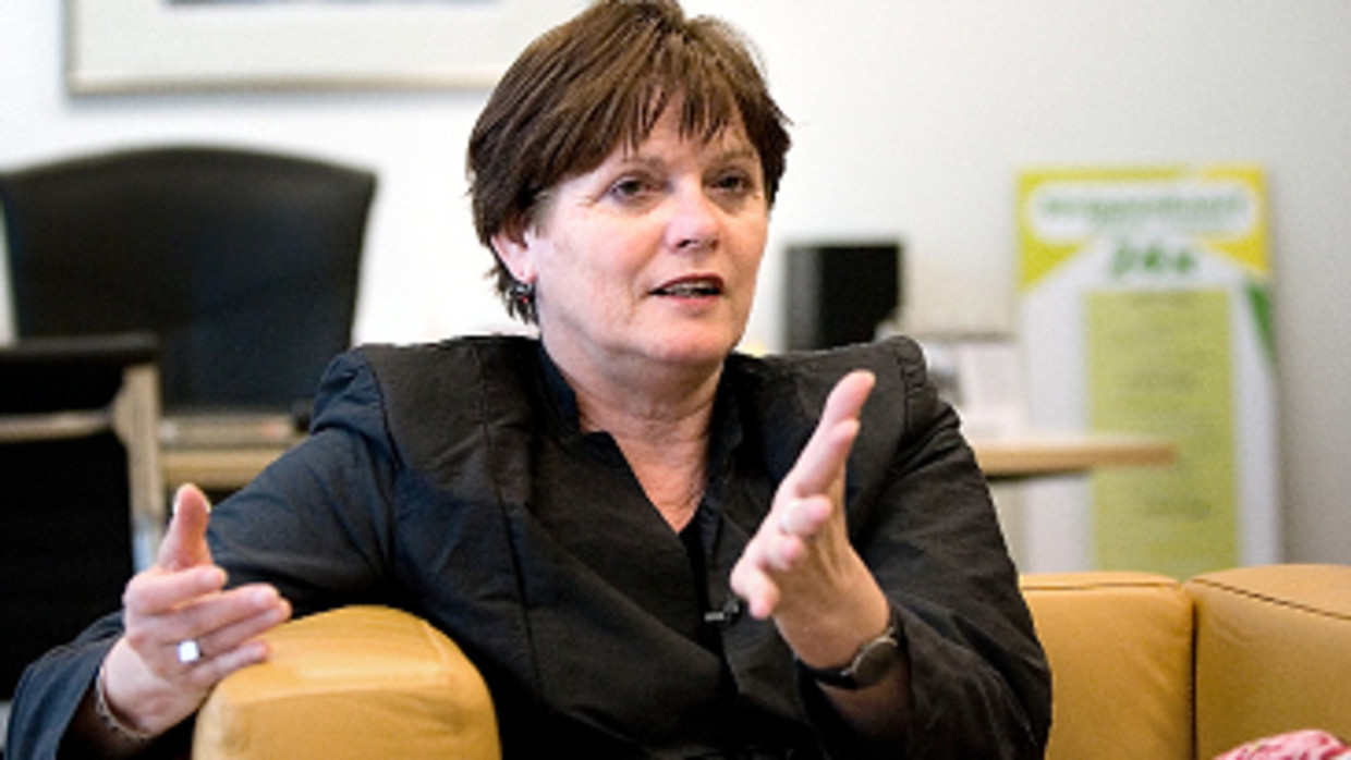 Minister Ella Vogelaar (Werry Crone) Beeld 