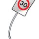 Drukke 30 km-weg toch nog gevaarlijk voor de fietser