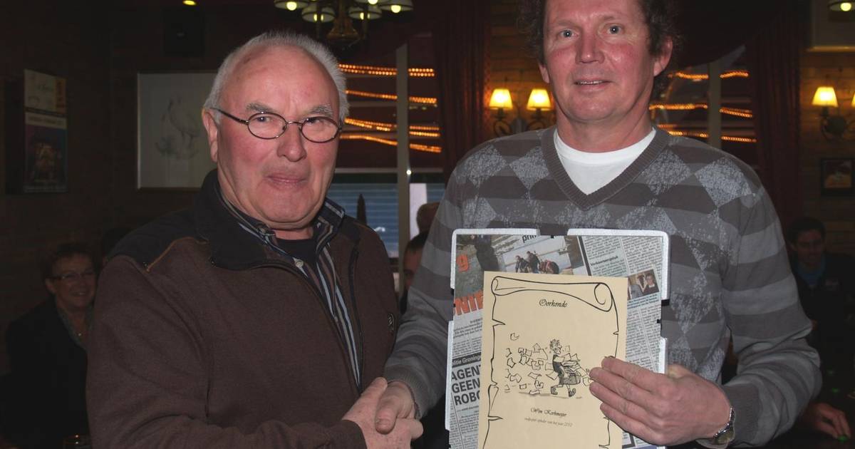 Wim Kerkmeijer is 'Beste papierophaler'