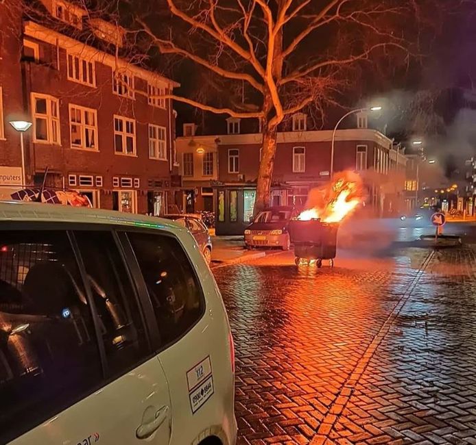 De brand in de Van Schevichavenstraat in Nijmegen