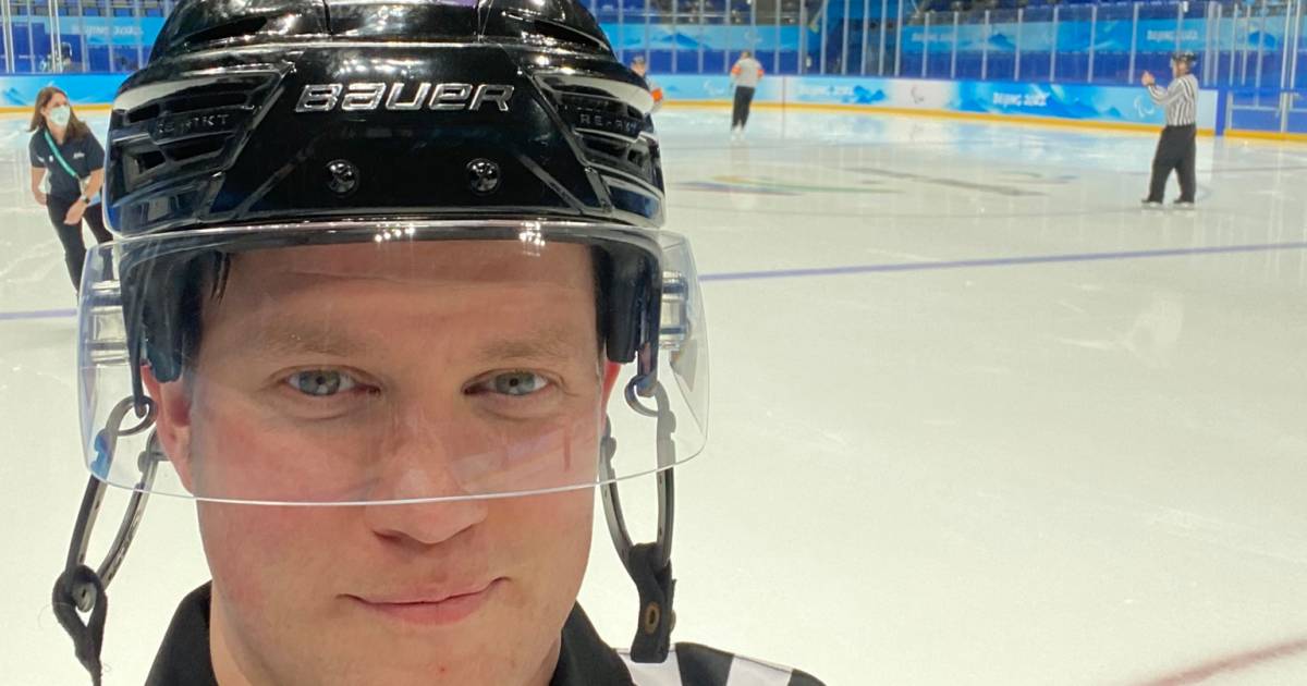 Eindhovenaar was als linesman bij Para Ice Hockey tijdens Spelen