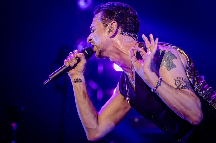 Dave Gahan, zanger van Depeche Mode.