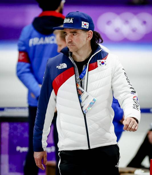 Bob de Jong, assistent-coach bij de Zuid-Koreaanse ploeg