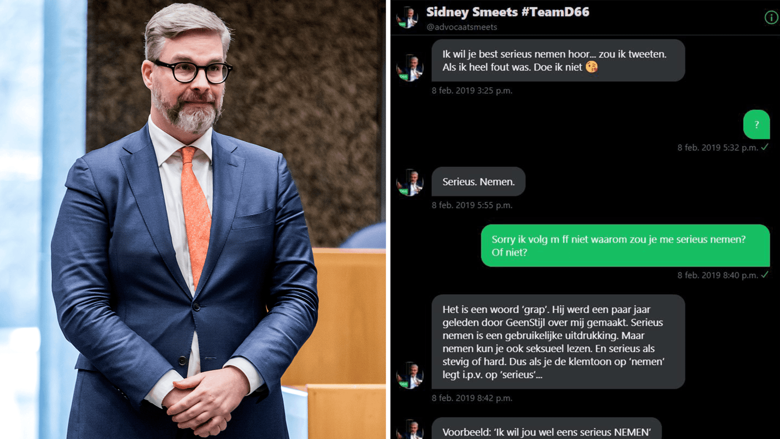 Sidney Smeets stapte op nadat hij door verschillende jonge mannen werd beschuldigd van seksueel getint grensoverschrijdend gedrag.