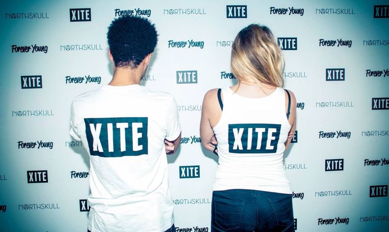 Het logo van XITE. De Nederlandse muziekzender gaat uitbreiden naar Amerika. Beeld XITE