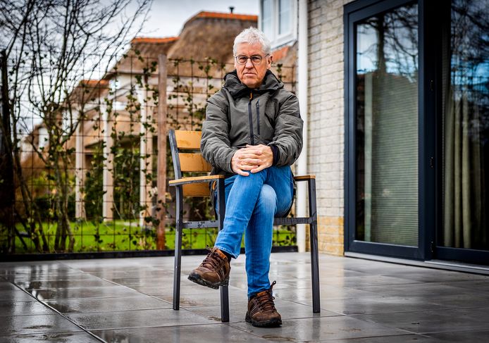 Chris van den Oever zit al twee jaar in zijn uppie op het vakantiepark.