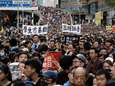 Opnieuw duizenden betogers op straat in Hongkong 