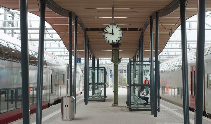 Het station van Luxemburg (stad).