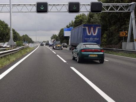 Spitsstrook blijft spitsstrook op A12, ook wanneer de maximumsnelheid in maart wordt verlaagd