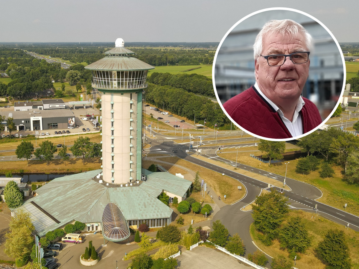 Ondernemer Hennie van der Most verkoopt omgebouwde watertoren om zich op pretpark te richten