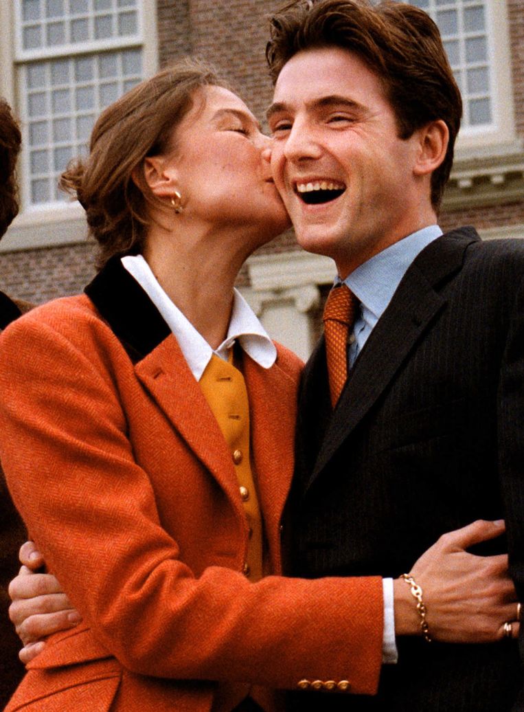 Verloving Prins Maurits met Marilene van den Broek, 29 november 1997. Beeld ANP 