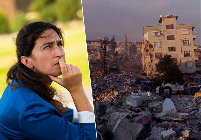Minister Zuhal Demir verloor familieleden in de aardbeving in Turkije, vertelde ze vandaag bij De Zevende Dag.