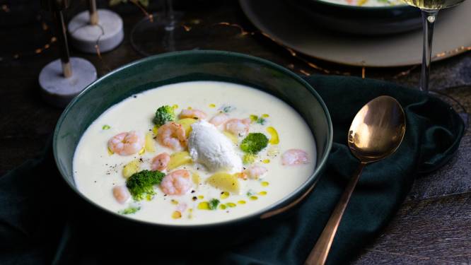 Wat Eten We Vandaag: Romige vissoep met aardappeltjes en broccoli