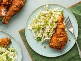 Wat Eten We Vandaag: Fried chicken en coleslaw