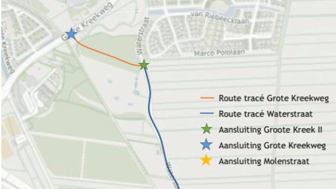 Ontsluiting wijk Groote Kreek via de Waterstraat ‘enige  haalbare optie’