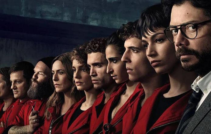 De cast van ‘La Casa de Papel’