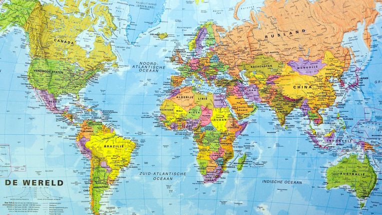 Ieder tekent eigen post-mondiale wereldkaart | De Volkskrant