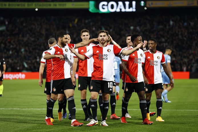 Highlights and goals: Slavia Praha 1-3 Feyenoord in Conference League  2021-22