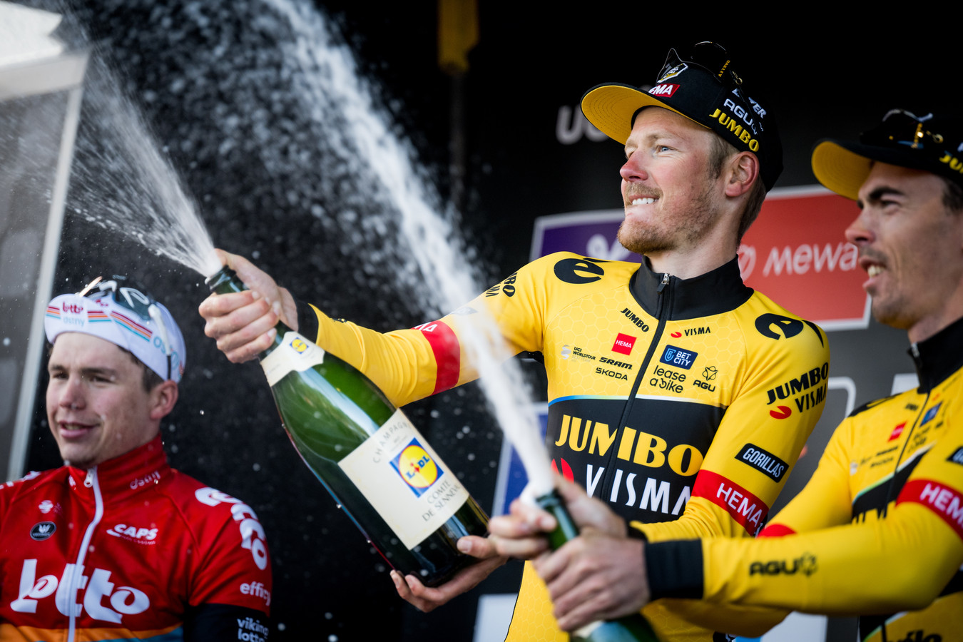 Dylan van Baarle ziet droomdebuut bij JumboVisma als bevestiging ‘Ik