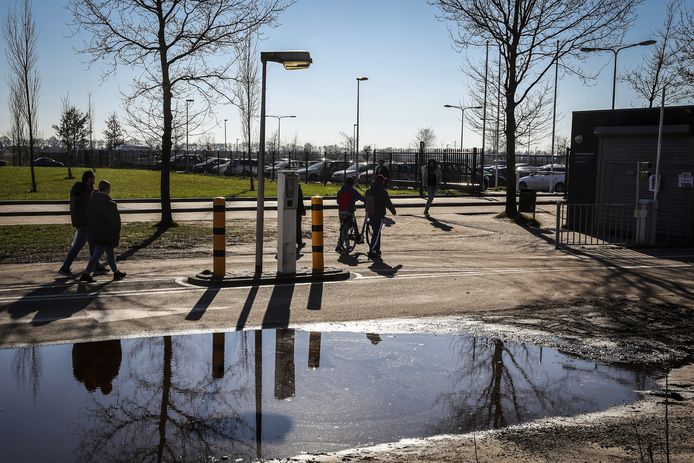 Het asielzoekerscentrum (AZC) van het COA in Ter Apel.