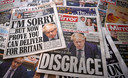 De Britse kranten een dag na de excuses van Johnson.