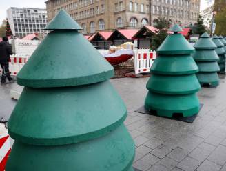 Betonnen kerstboom zorgt voor de veiligheid