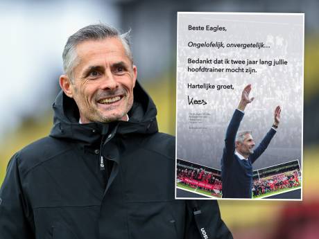 Kees van Wonderen dankt Deventer fans met paginagrote advertentie: ‘I’m an Eagle till I die’