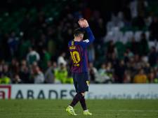 Staande ovatie voor Messi van Betis-fans na werelddoelpunt
