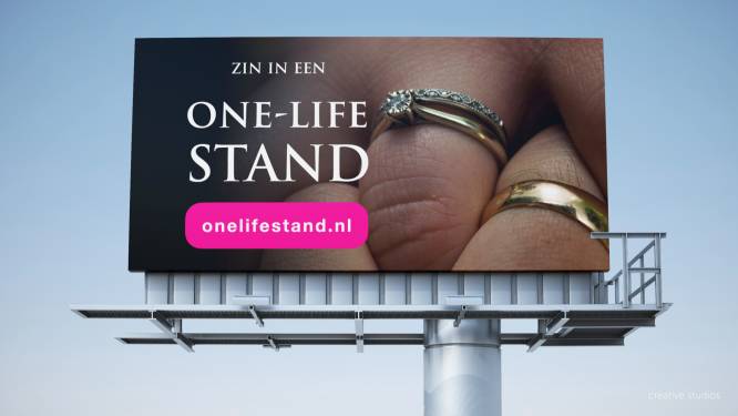 SGP komt met billboard voor huwelijkse trouw en tegen overspel: ‘Zin in een onelifestand?’