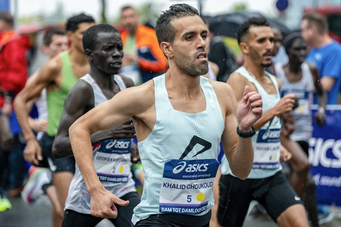 Khalid Choukoud, vorige maand op de Dam tot Damloop.