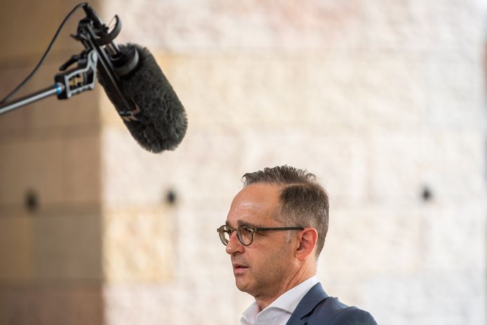 De Duitse minister van van Buitenlandse Zaken Heiko Maas