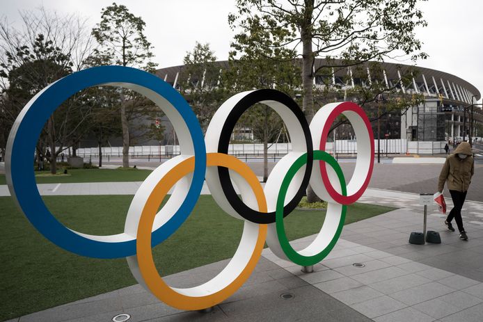 Het olympisch stadion in Tokio.