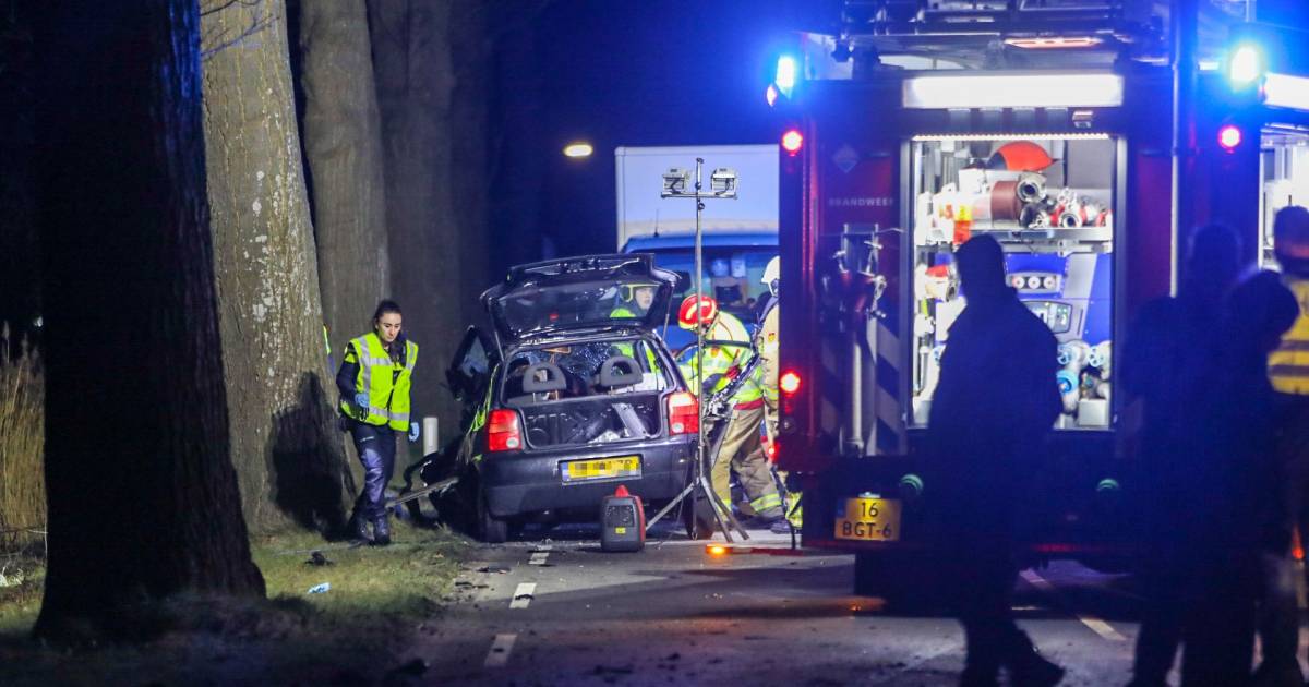 Bestuurder zwaargewond bij ernstig ongeluk: duikers zoeken tweede persoon.