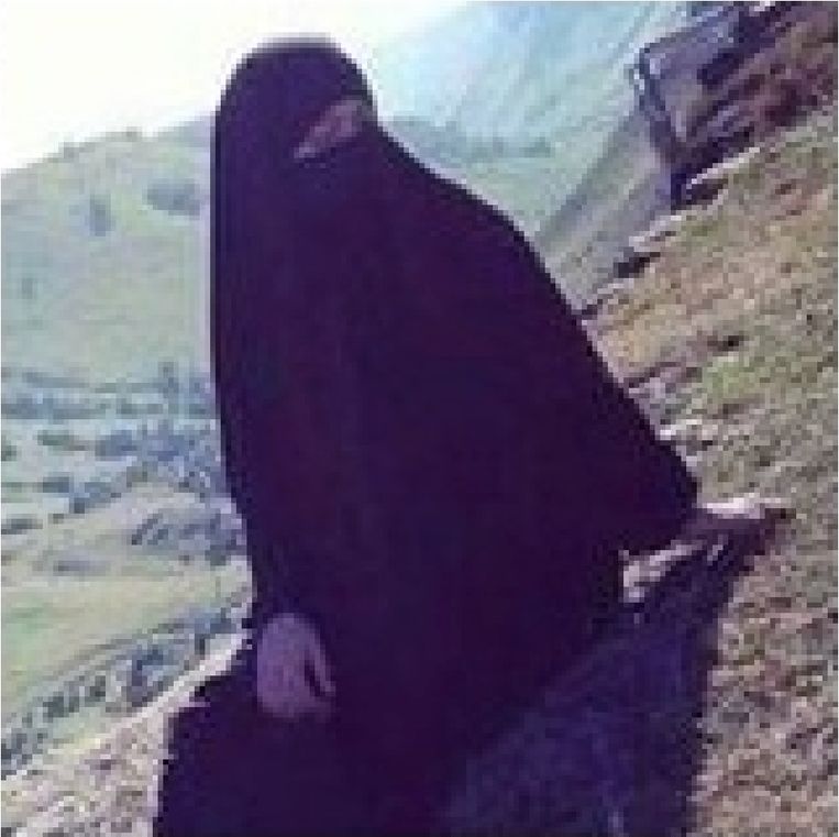 Yousra's profielfoto op de Facebook-pagina van haar alias Umm Shérazade Al Belgikiya . Beeld RV