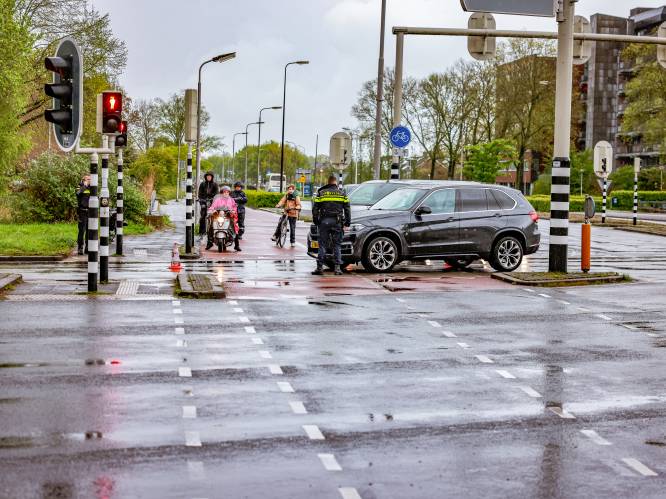Ongeval op de Ringweg-Koppel in Amersfoort: fietser gewond